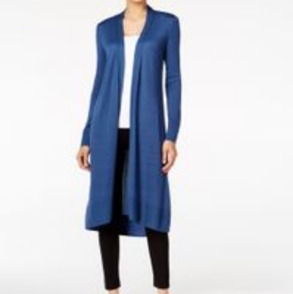 HP Alfani Duster Cardigan - Picture 1 of 3